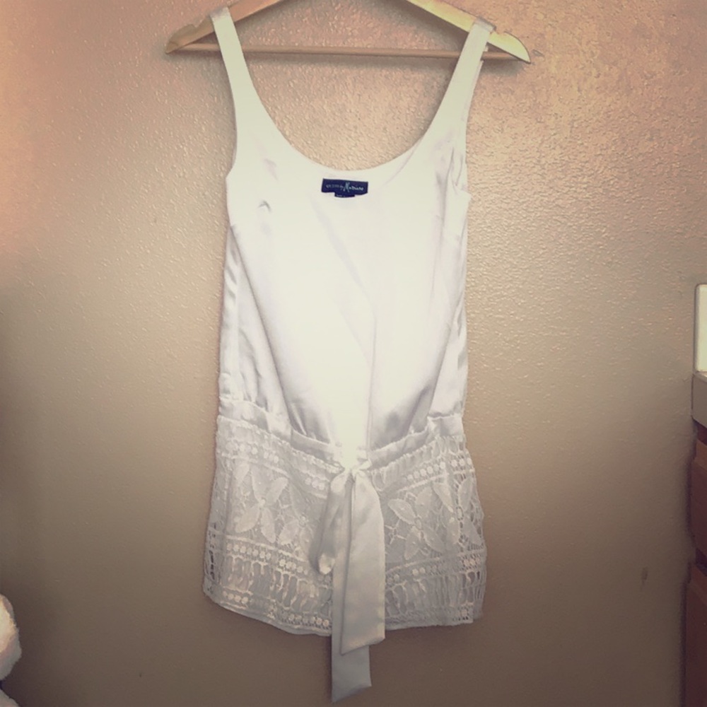 Satin & Lace Romper